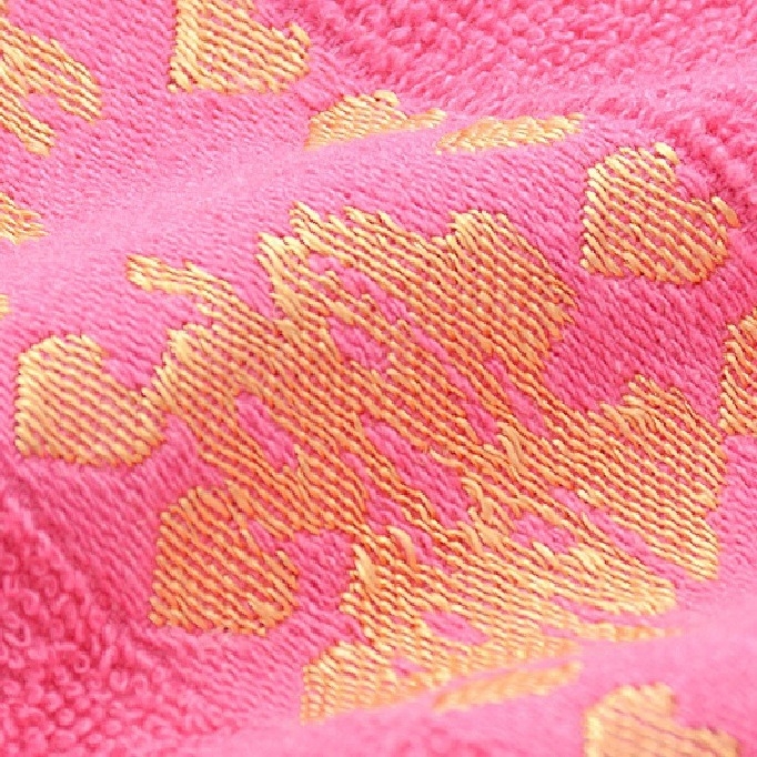 Prosop pentru față Water bamboo, bumbac, jacquard, 100–120 g, fire 14, personalizabil