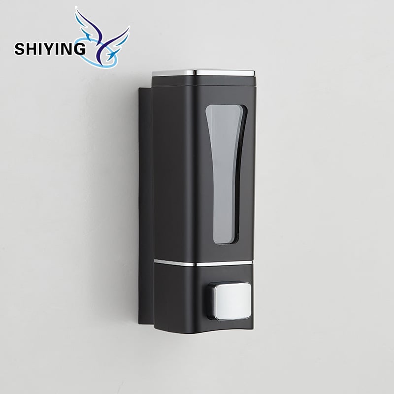 Višestruki zidni dozator sapuna za kupaonicu - ABS, ručno pritiskanje, velika kapaciteta