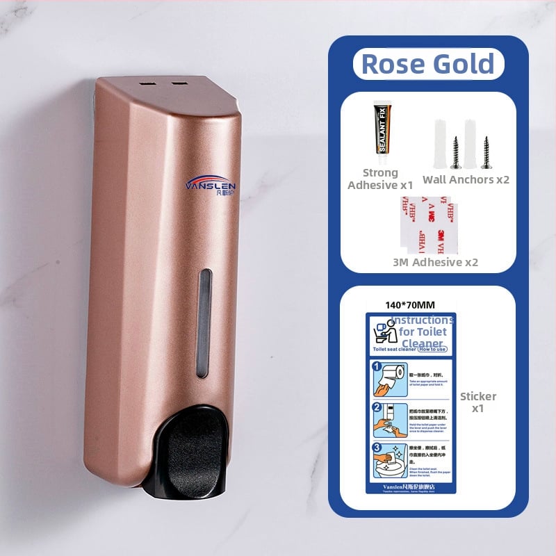 Uređaj za dezinfekciju poklopca WC-a, plastično kućište, lakirani završetak, moderan minimalistički dizajn, ručna aktivacija