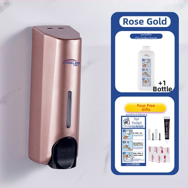 Uređaj za dezinfekciju poklopca WC-a, plastično kućište, lakirani završetak, moderan minimalistički dizajn, ručna aktivacija