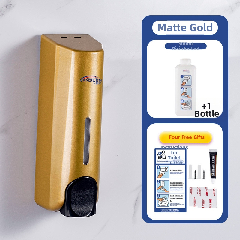 Uređaj za dezinfekciju poklopca WC-a, plastično kućište, lakirani završetak, moderan minimalistički dizajn, ručna aktivacija