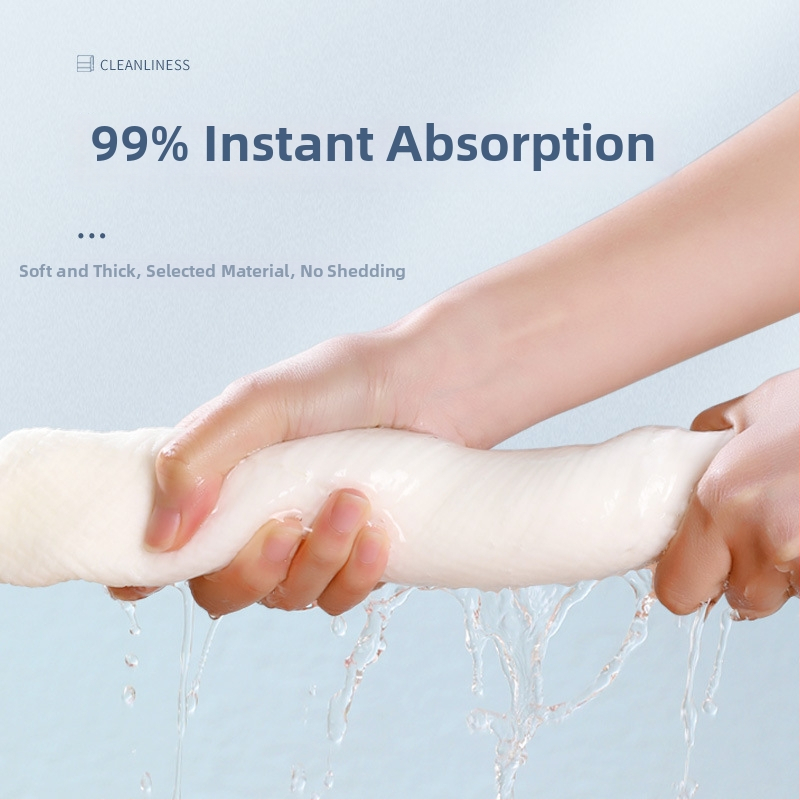 Kompresseeritud rätik – 100% puuvill, 50 g või rohkem, 20 tk, Ke Wanhong