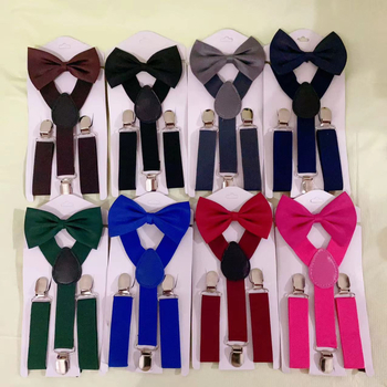 Vaikų 3 segtukai petnešos su kryžminiu nugaros, elastinis poliesteris, unisex, reguliuojamas ilgis