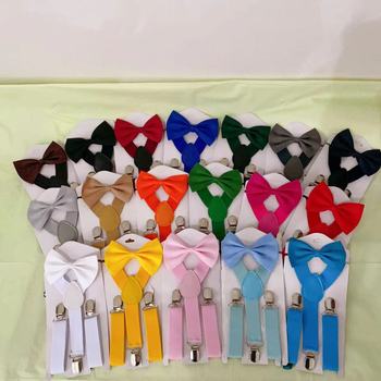 Vaikų 3 segtukai petnešos su kryžminiu nugaros, elastinis poliesteris, unisex, reguliuojamas ilgis