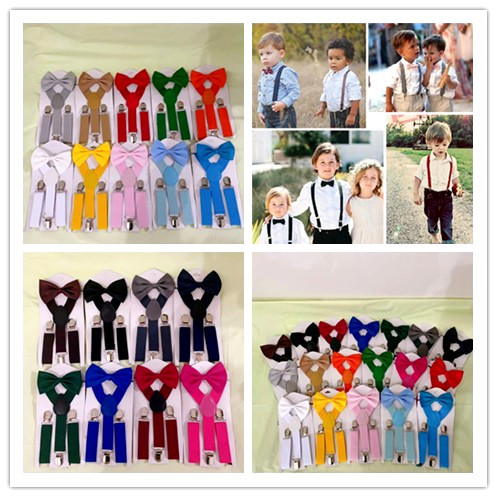 Vaikų 3 segtukai petnešos su kryžminiu nugaros, elastinis poliesteris, unisex, reguliuojamas ilgis