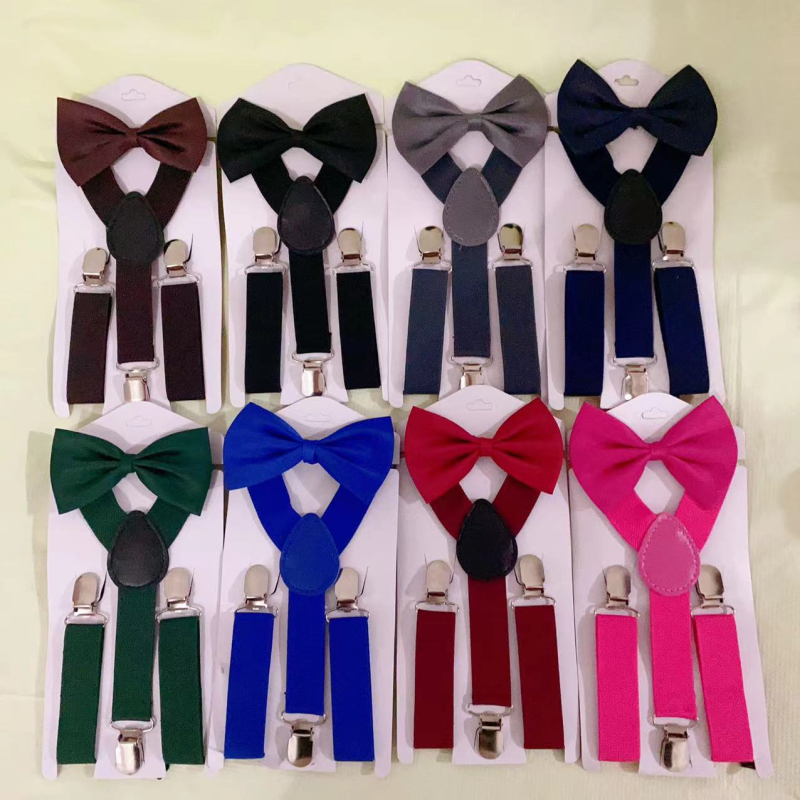 Vaikų 3 segtukai petnešos su kryžminiu nugaros, elastinis poliesteris, unisex, reguliuojamas ilgis