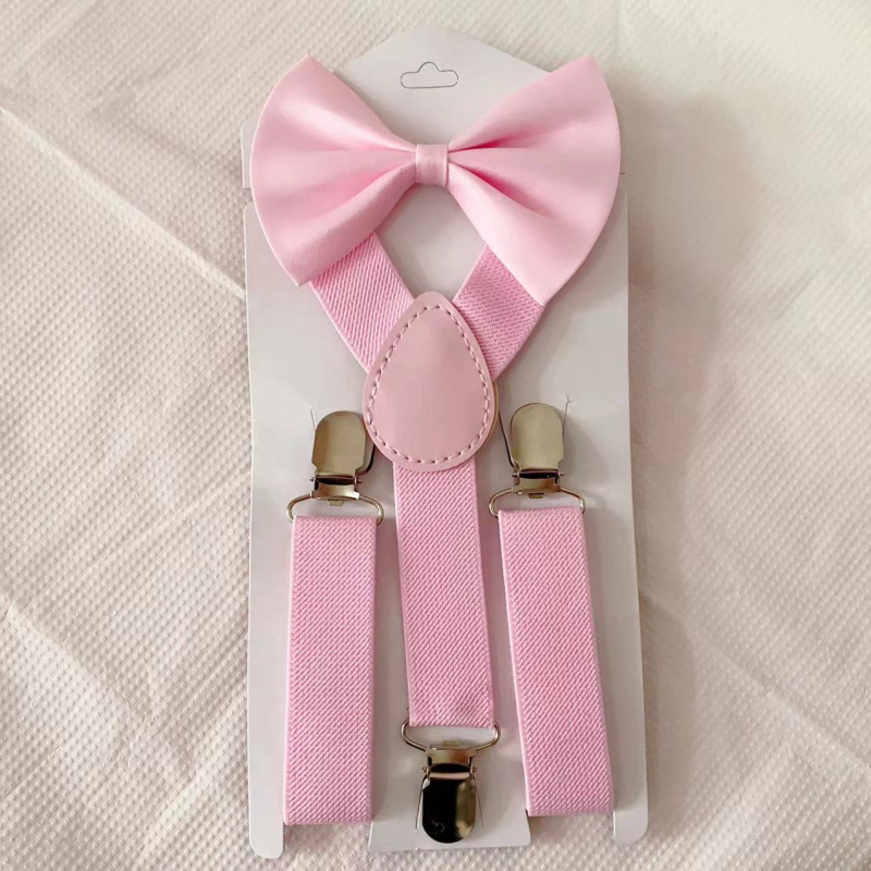 Vaikų 3 segtukai petnešos su kryžminiu nugaros, elastinis poliesteris, unisex, reguliuojamas ilgis