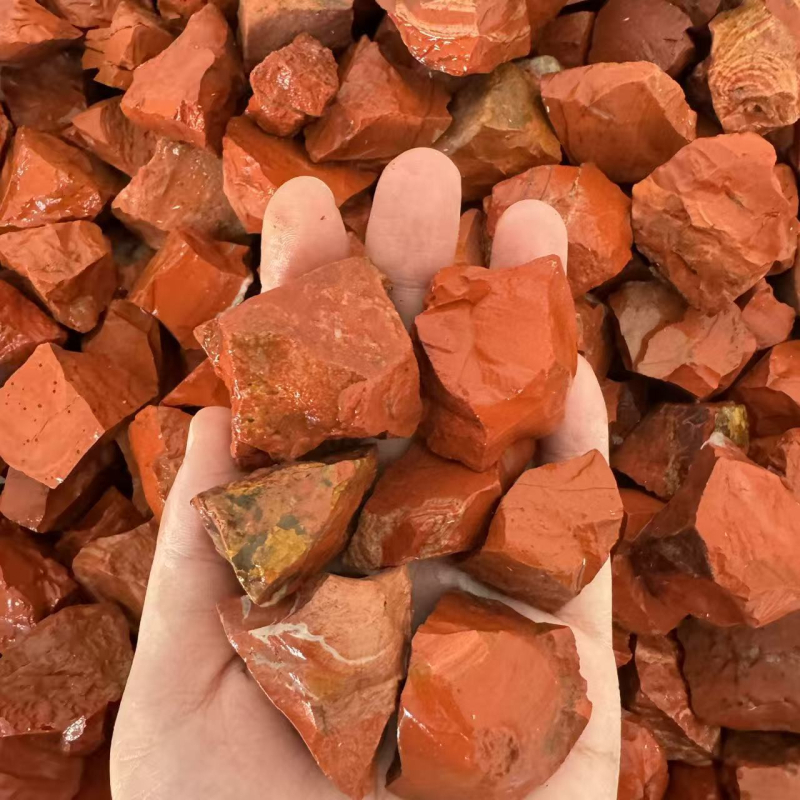 Kamen difuzor aromaterapije — Prirodni jaspis sirovi kamen, kristalni grub materijal, Canzhihong Jewelry, Pakirano u PP torbu