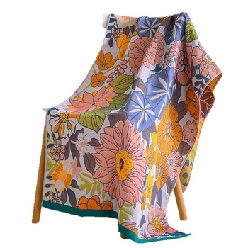 Ručnik za kupanje i plažu od gazaste pamuka, 300-400 g, 32S vlakna, jacquard tkanina