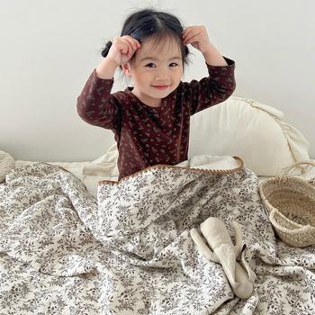 Dječji ručnik od trostruke gaze s otiskom, 32s pređa, težina 100–120 g