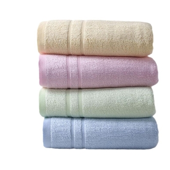 Set de șase prosoape din fibre de bambus pentru spălarea feței acasă, prosoape absorbante pentru mâini, țesătură plată, 80–100 g