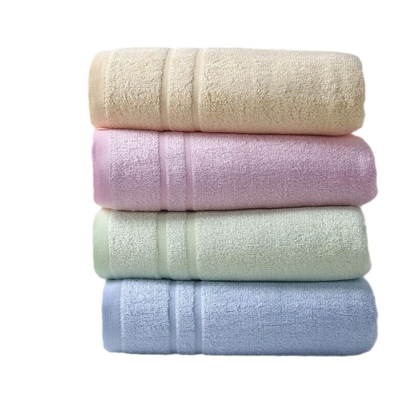 Set de șase prosoape din fibre de bambus pentru spălarea feței acasă, prosoape absorbante pentru mâini, țesătură plată, 80–100 g