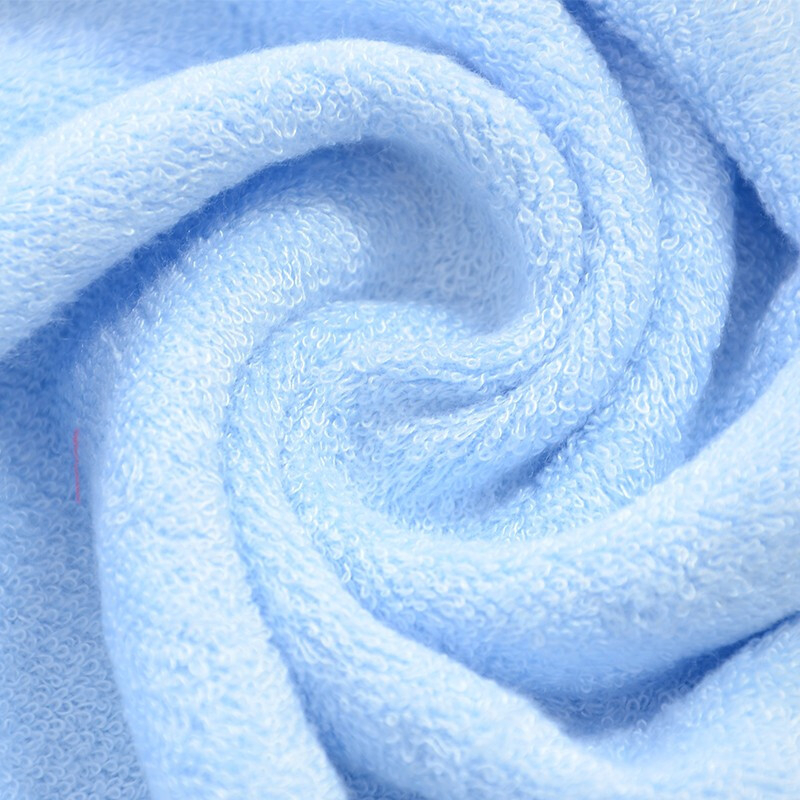 Set de șase prosoape din fibre de bambus pentru spălarea feței acasă, prosoape absorbante pentru mâini, țesătură plată, 80–100 g