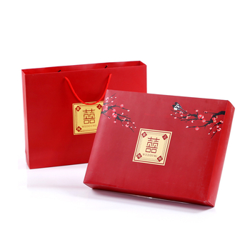 Κουτί δώρου για σετ τριών πετσετών με αναδιπλούμενη βάση, 300GSM χαρτί, ανάγλυφο, UV εκτύπωση, γραβούρα, προσαρμογή με λογότυπο