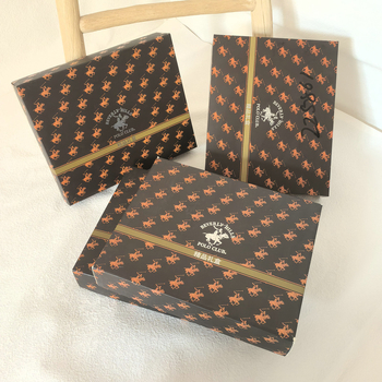 Darčekový set uterákov z 100% bavlny, Jacquard s dutou niťou, 90 g, Siro vlákno, dva kusy, v darčekovej krabičke