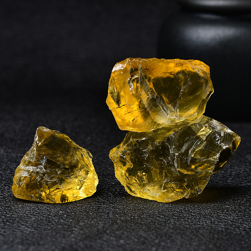 Κρύσταλλος κιτρίνης, άκατεργάστος λίθος για διάχυση αρωμάτων, διακοσμητικό για ενυδρείο και γλάστρα, εκπαιδευτικό δείγμα
