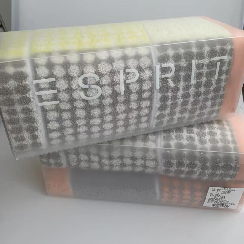 Esprit Set prosoape din bumbac 100% – prosoape pentru față, baie și pătrate; 21 fire; broderie, jacquard