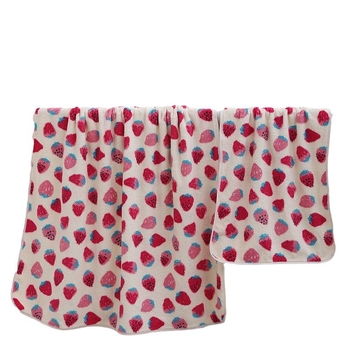 Set ručnika Cartoon Coral Fleece – 2 komada, ručnici za kupanje i za lice, 368 g, vlakno pređa, tiskani logo