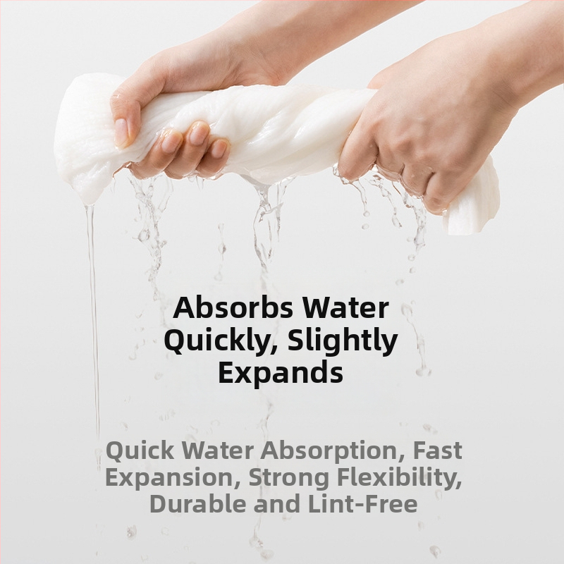 Ühekordselt kasutatav surutud vannitoa rätik, puuvillane, kiire imendumine 0-5 s