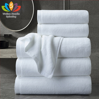 Hotellide rätikud – 100% puuvill, 150 g, 32s ühekordne lõng, ääristusõmblus, spiraalne kiud