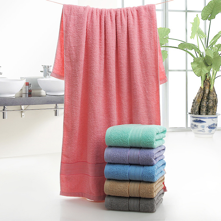 Fürdő- és strand törölköző, 80% gyapot, gyengén csavart szál, tömeg 300–400 g, 14-es fonal
