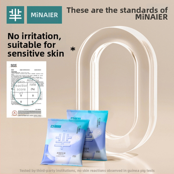 Minair ühekordne vannitoa rätik puitkiududest kiududest, 75% viskoos + 25% lyocell, lihtne kude, imavus 21–25 s