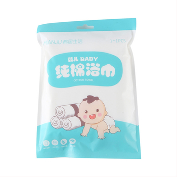 Mianju paksustatud ühekordselt kasutatav beebi vannirätik, kaasaskantav reisirätik, pehme ja nahale sõbralik, trükitud logoga