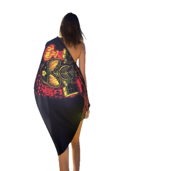 Mikroszálas fürdő- és strandtörölköző – 25 g súly, Logónyomás, Személyre szabott feldolgozás, Dropshipping támogatott