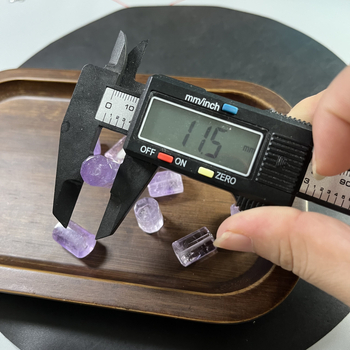 Kristāla pērlīšu rotaslietas, rokām darinātas pērlīšu krelles ar cauruļu pērlēm, sešstūra prizmas forma