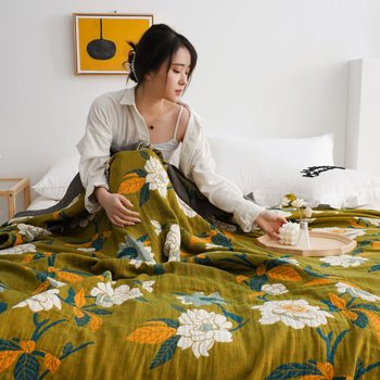 Памучно хавлиено одеяло, персонализируемо, 2000–2999 г, за пролет и есен, стил модерен минимализъм