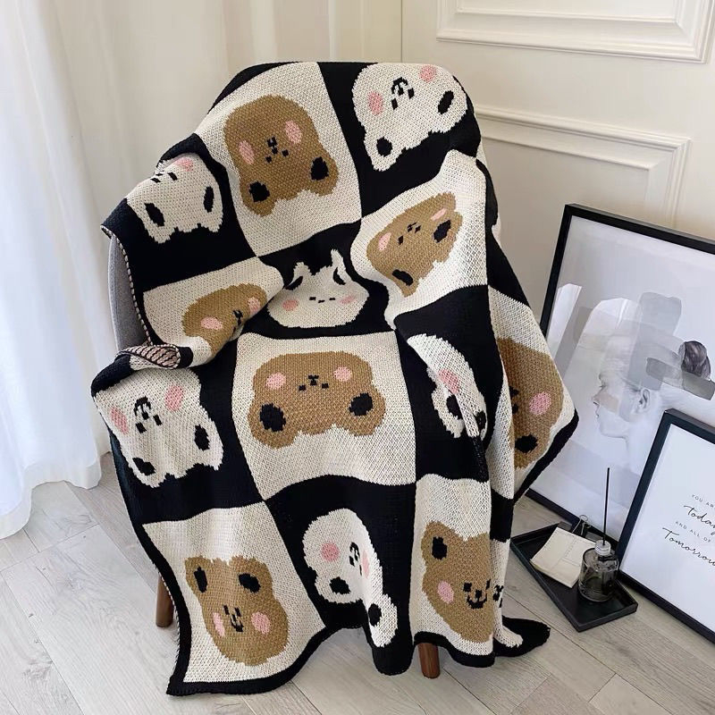 Покривало с кърпа, средиземноморски стил, 220–230 г/м², за почивка, офис и диван