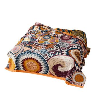 Törölközőtakaró 100% pamut, 1.1-1.5 kg, Nyár, Reaktív nyomtatás, Tájkép minta