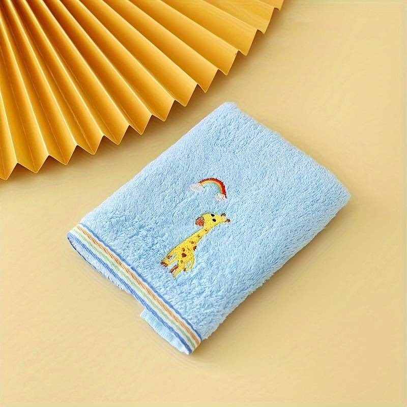 Κουρτίνα ντους για παιδιά με κέντημα με κινούμενα σχέδια σε ύφασμα από ίνες πετσέτας - Προσαρμόσιμη