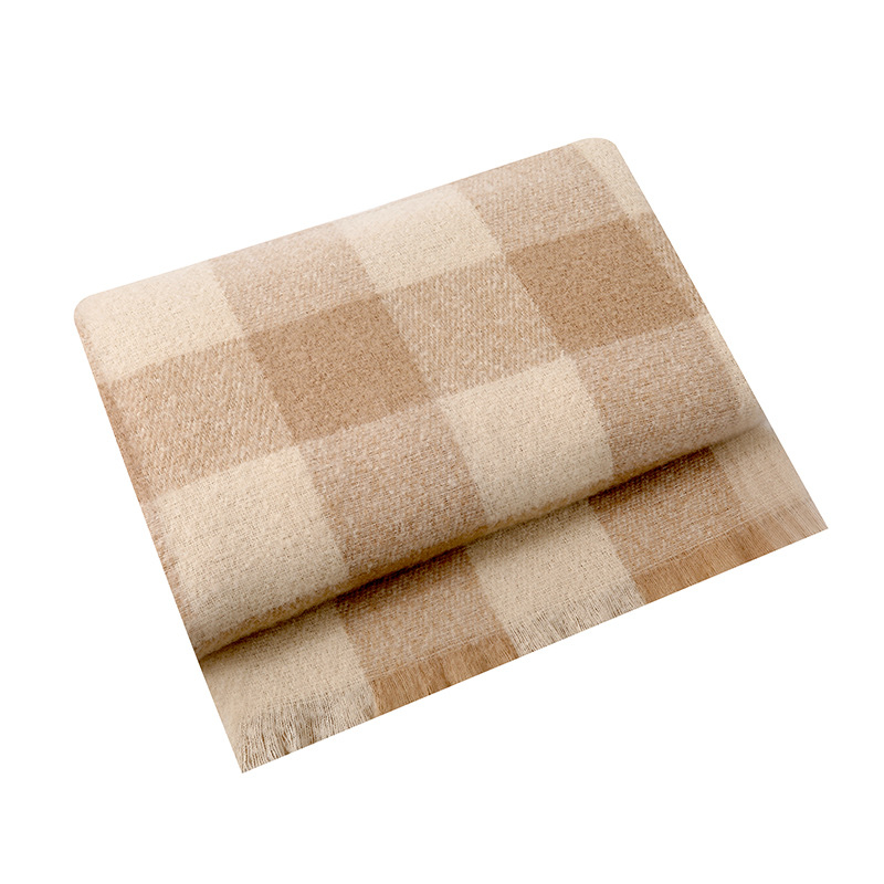 Νορβηγικού στυλ πλεκτό ριχτάρι, πολυεστέρας, 1500–2000 g, γεωμετρικό σχέδιο, πετσέτα-κούβερτα, για όλες τις εποχές, μινιμαλιστικό στυλ, δυνατότητα προσαρμογής