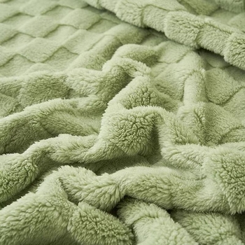 Nordijski stil lagana deka od flanel-poliester materijala, ispod 300 g, za sve sezone, za kauč ili ured