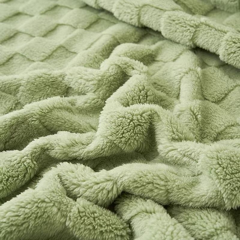 Nordijski stil lagana deka od flanel-poliester materijala, ispod 300 g, za sve sezone, za kauč ili ured