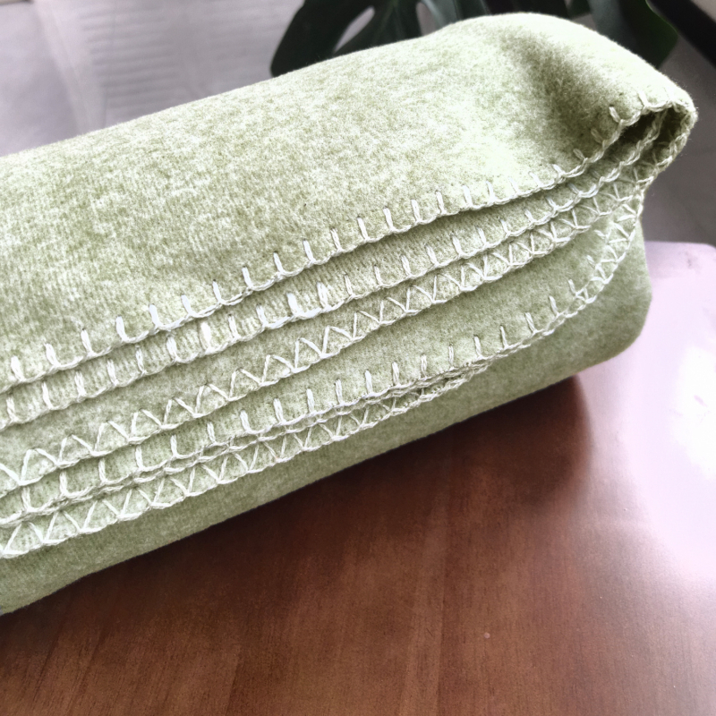 Frotir deka, poliester, 300–500 g, jednobojna boja, skandinavski stil