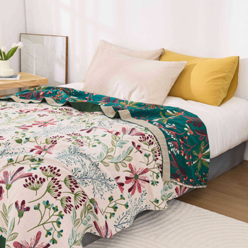 100% pamut törölköző pléd, jacquard pamut géz, reaktív festés, súly 0,55–1,0 kg, testreszabási lehetőség