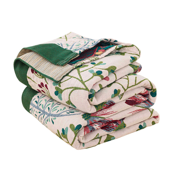 100% pamut törölköző pléd, jacquard pamut géz, reaktív festés, súly 0,55–1,0 kg, testreszabási lehetőség