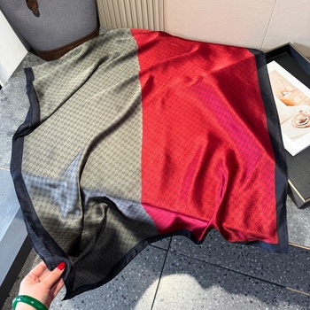 Șal de damă din mătase sintetică, vară, țesătură simplă, origine Hangzhou, de înaltă calitate, stil urban versatil