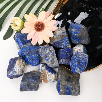 Piatră brută de lazuli natural pentru difuzor aromaterapie și ornamente decorative, stil modern minimalist, cristal brut