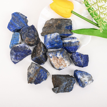 Piatră brută de lazuli natural pentru difuzor aromaterapie și ornamente decorative, stil modern minimalist, cristal brut