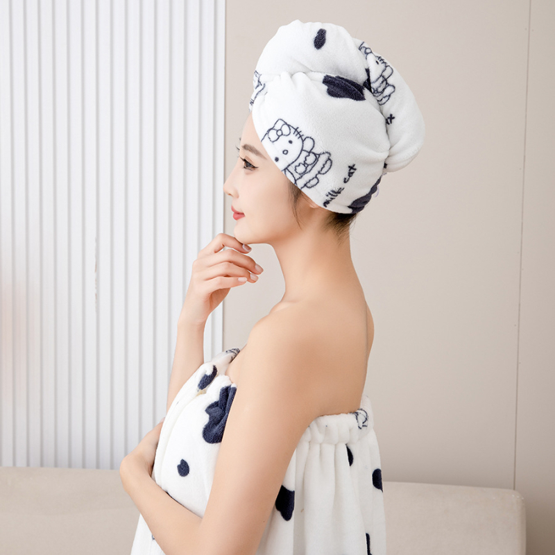 Taste 4-djelni set ručnika za kupaonicu – koralni fleece, 250 g, jednodjelna pređa, crtani dizajn