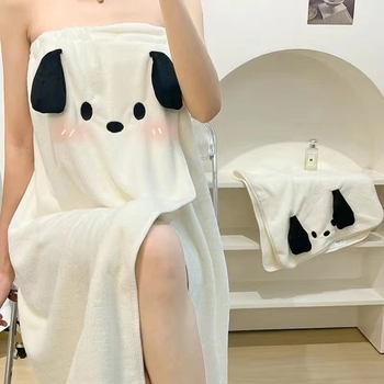 3-djelni set za kupanje od coral fleece: ručnik, ogrtač i kapa za sušenje kose s likom Winnie the Pooh