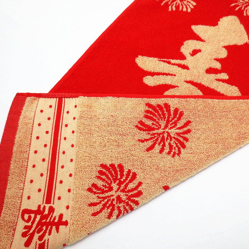 Pamučna Jacquard ručnik, 34×74 cm, 100–120 g, 32S, Bo Xiang