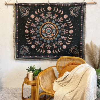 Ins stil pamukasta višefunkcionalna deka za kauč, pokrivač, vanjski piknik i boho stil
