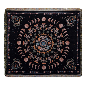 Ins stil pamukasta višefunkcionalna deka za kauč, pokrivač, vanjski piknik i boho stil