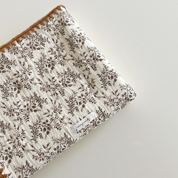 Trostruko pamučna gazasta deka za bebe, 500 g+ težine, 40 niti