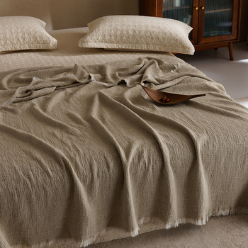 Wallen višenamjenska deka – prugasti uzorak, jednostavan i moderan stil, za proljeće i jesen