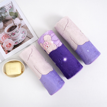 Poliesterska frotir deka s karikaturnim uzorkom, 300 gsm, za proljeće i jesen, prilagodljivo procesiranje.